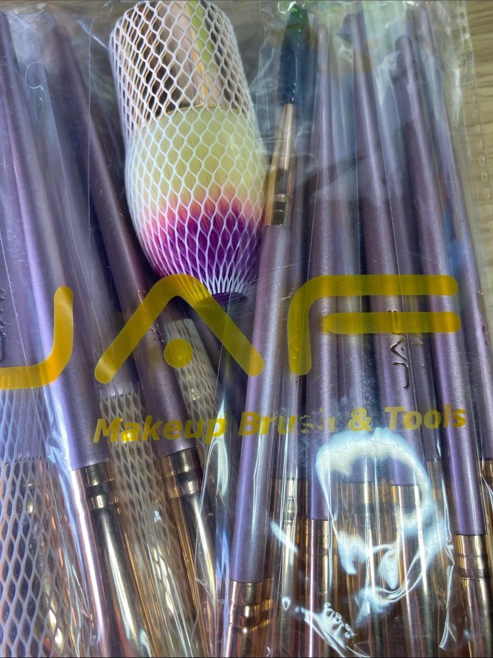 JAF- Purple Gradient 26 Piece Makeup Brush Set